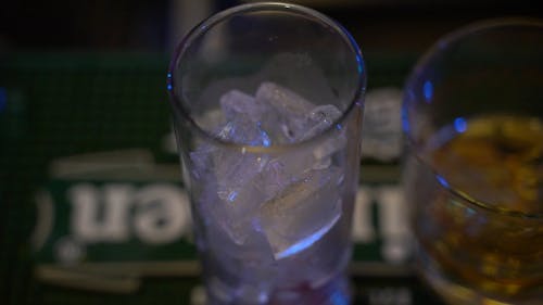Close-Up Video Of Alcoholic Beverage