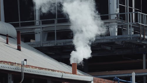 Smoke Coming Out of Chimney