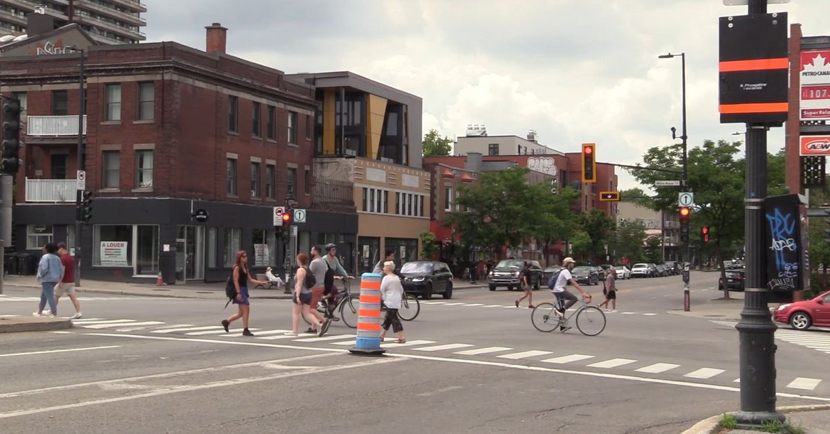 Street Insection Traffic Control Traffic Control In An Intersection Road Free Stock Video Footage ...