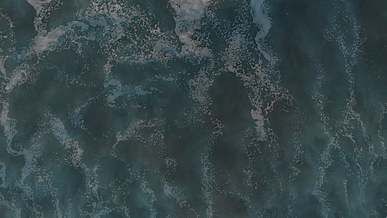 drone footage of ocean waves