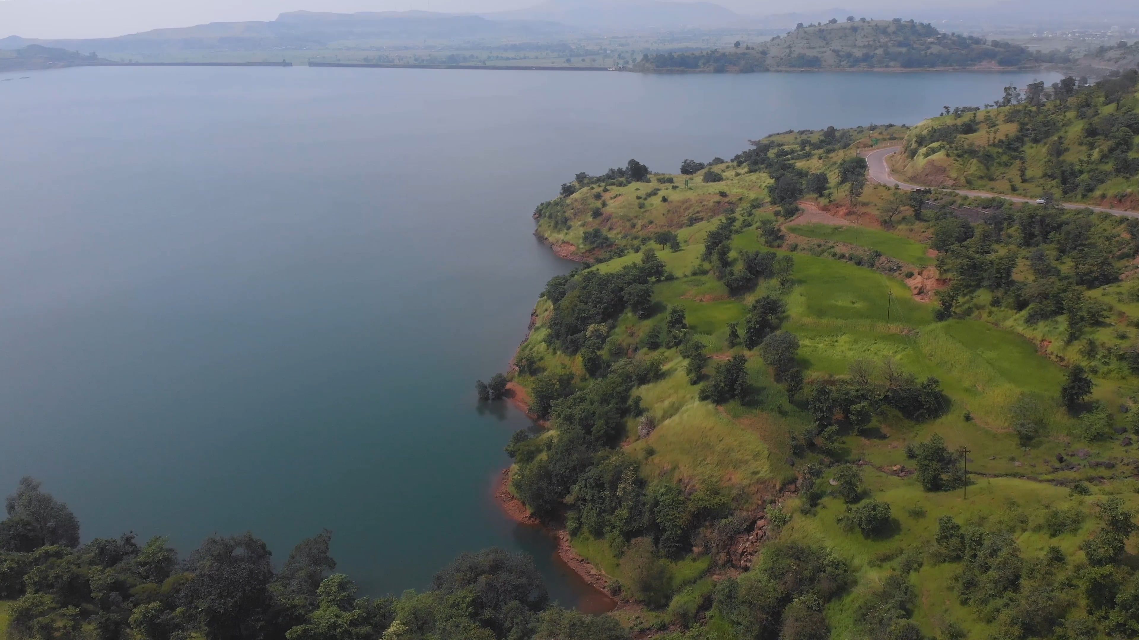 An Aerial Footage of a Landscape Free Stock Video Footage, Royalty-Free ...