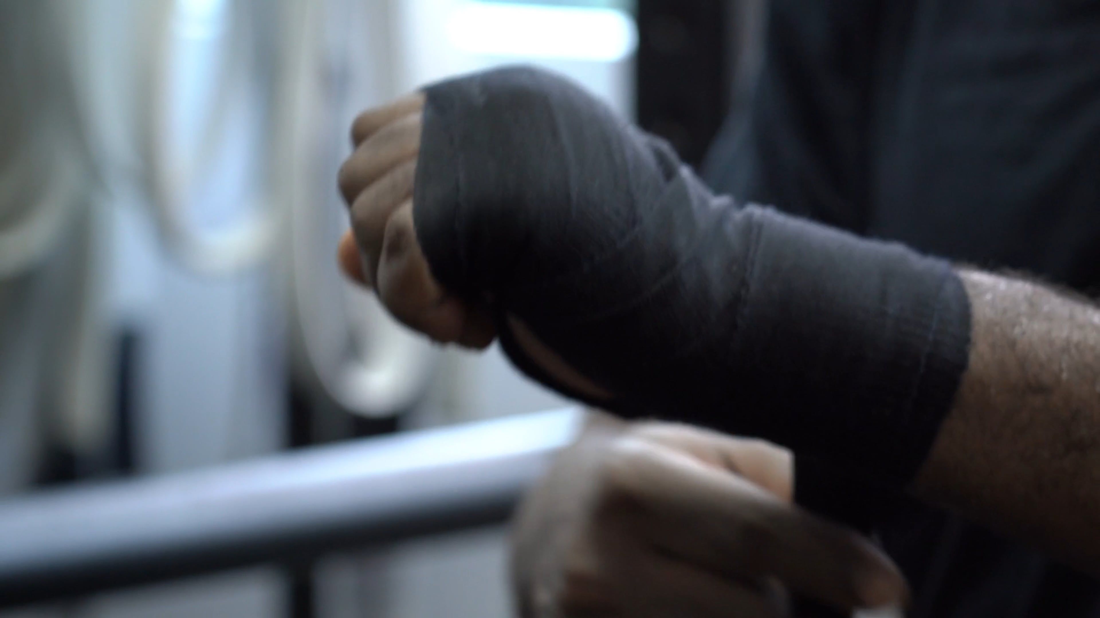 Close-Up Video Of Hands Being Wrapped By Black Fabric Free Stock Video ...