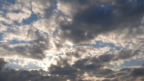 Time Lapse Footage of a Cloudy Sky