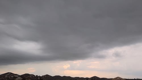 Video Footage Clouds Formation In The Sky In Time lapse