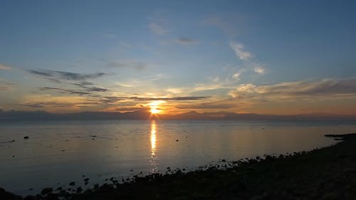 Seascape During Golden Hour