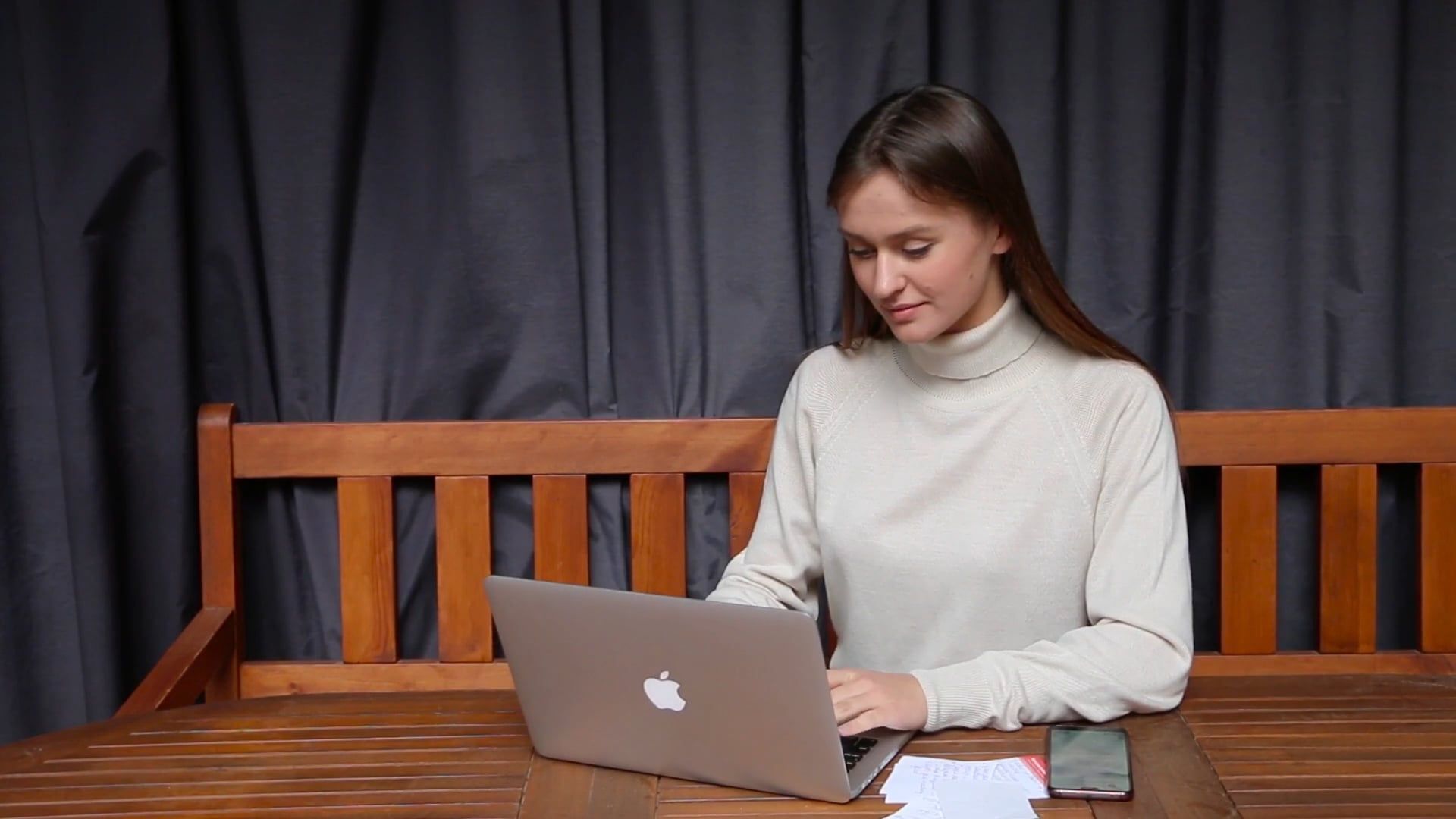 A Woman Working On Her Laptop Free Stock Video Footage, Royalty-Free 4K ...