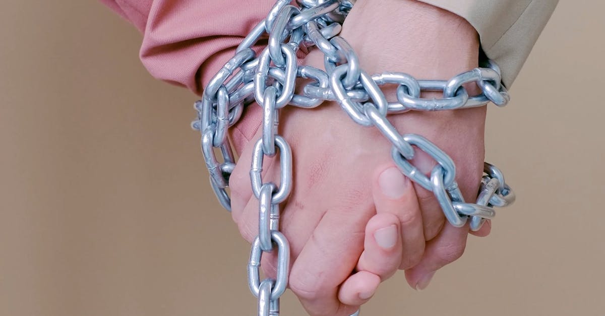 People Holding Hands Chained Together Free Stock Video Footage, Royalty