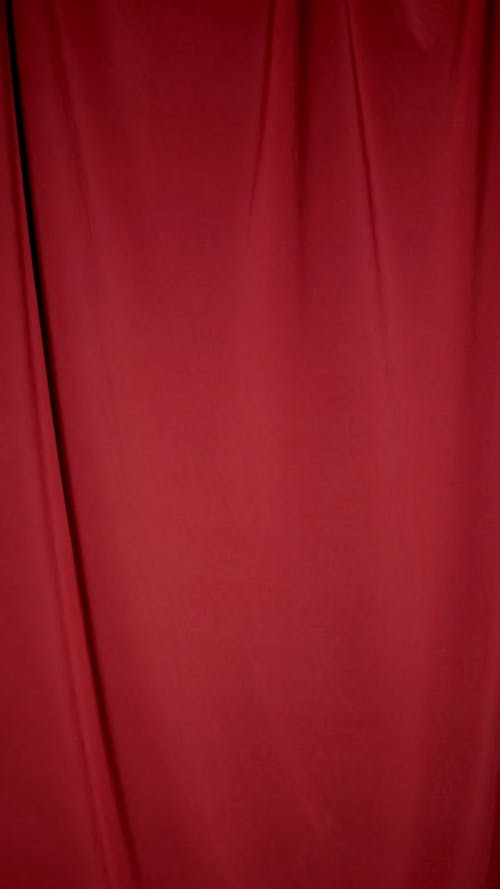 Moving Red Curtain