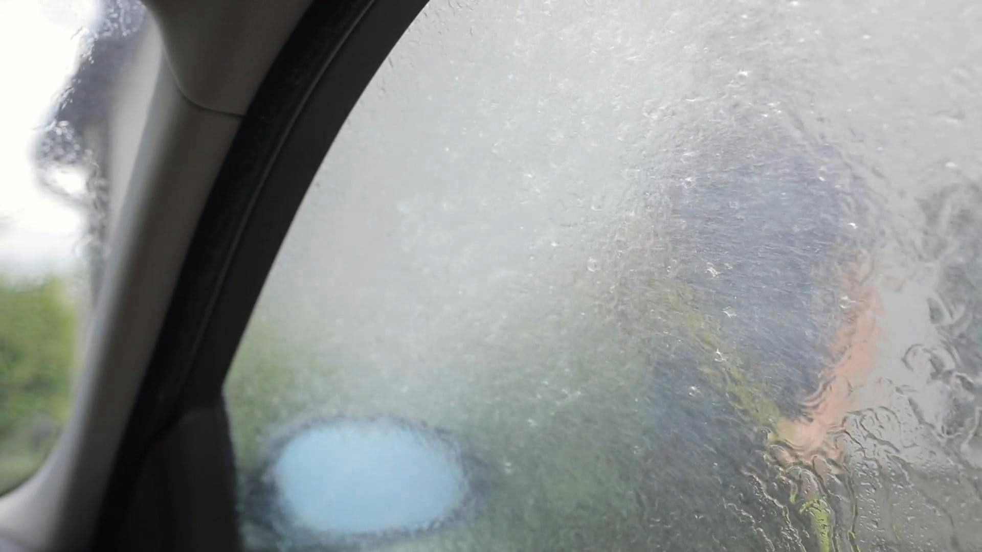 Man Pressure Washing a White Car \u00b7 Free Stock Video