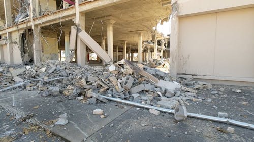 Demolition of a Abandoned Building