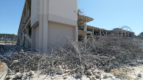 A Demolished Building