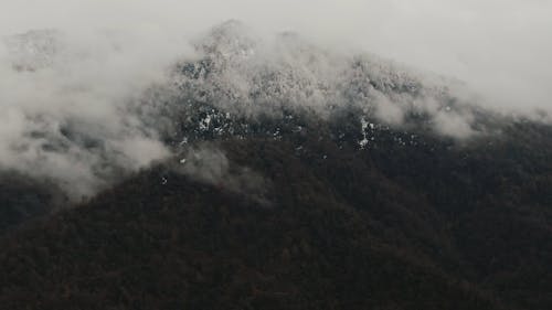 Drone Photography Of Batumi Mountains In Goergia