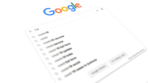 Using Google Search For An Information