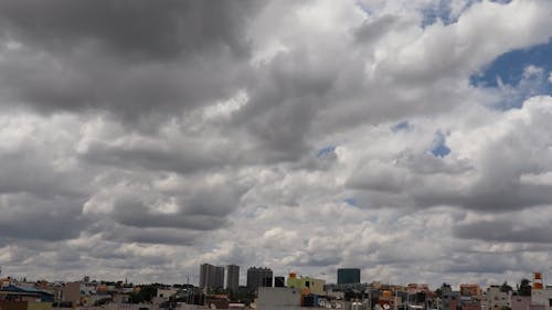 Clouds Formation In The Sky In A Time Lapse Video