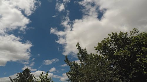 Time-Lapse Video of White Clouds During Daytime