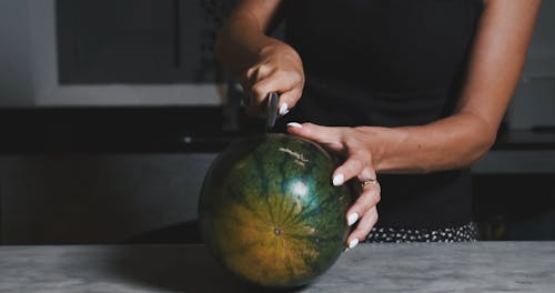 Close-up of a Watermelon 