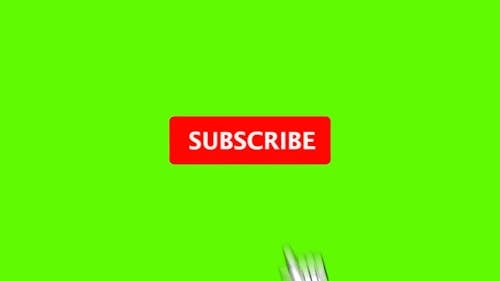 Animation of Mouse Clicking Subscribe Button