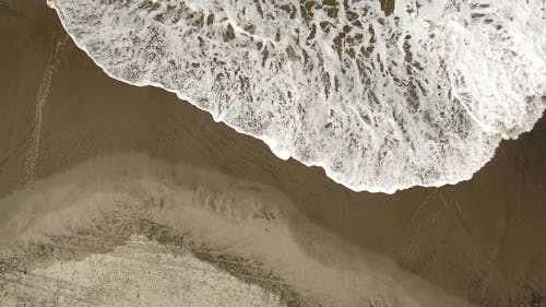 An Aerial Footage of the Beach