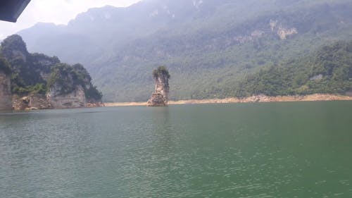 View of the Mountain by the Lake