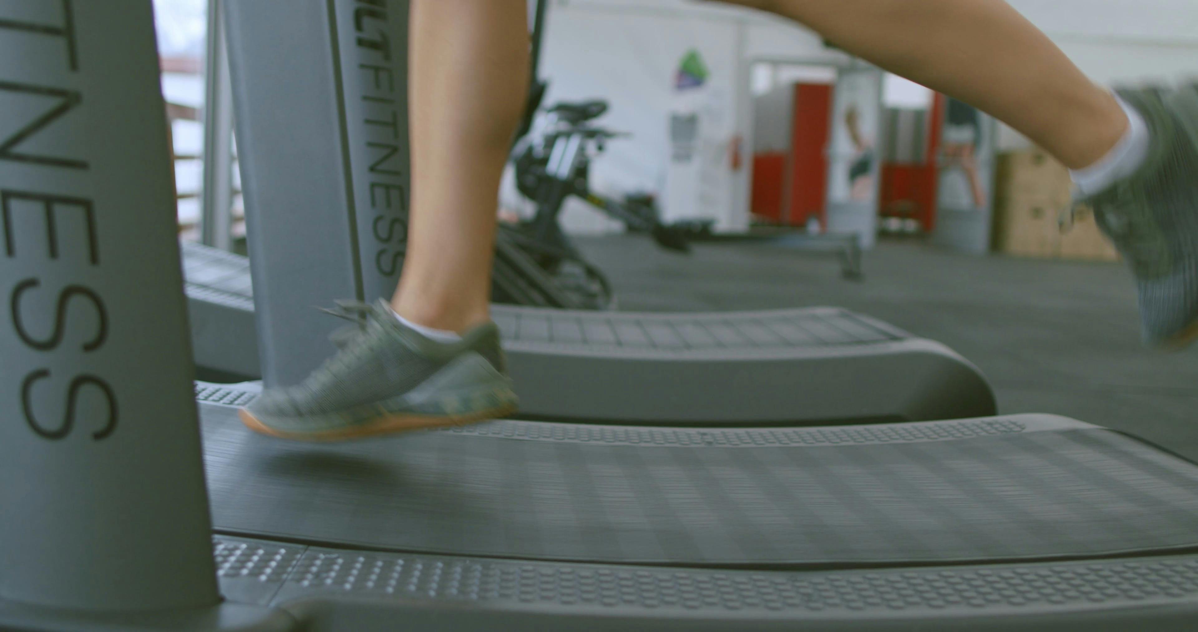 A Woman Doing Treadmill Rounds · Free Stock Video