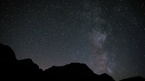 Time Lapse Footage of a Night Sky