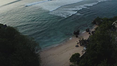 Drone Footage of Beach