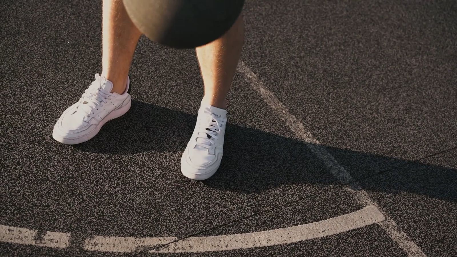 Man Running While Dribbling a Basketball Free Stock Video Footage ...