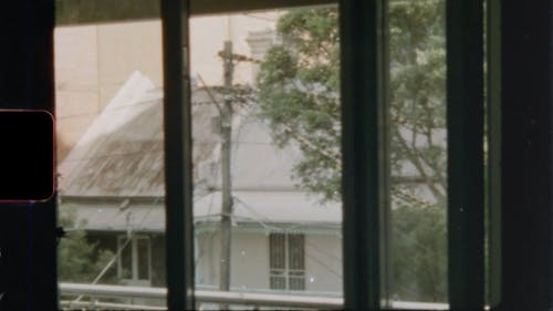 Super 8 Footage of a Window View 