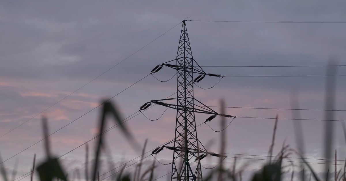 A Low Angle Shot of an Electric Post Free Stock Video Footage, Royalty ...
