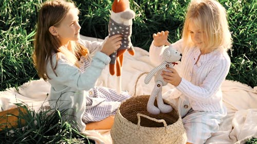 Kids Playing on the Outdoors