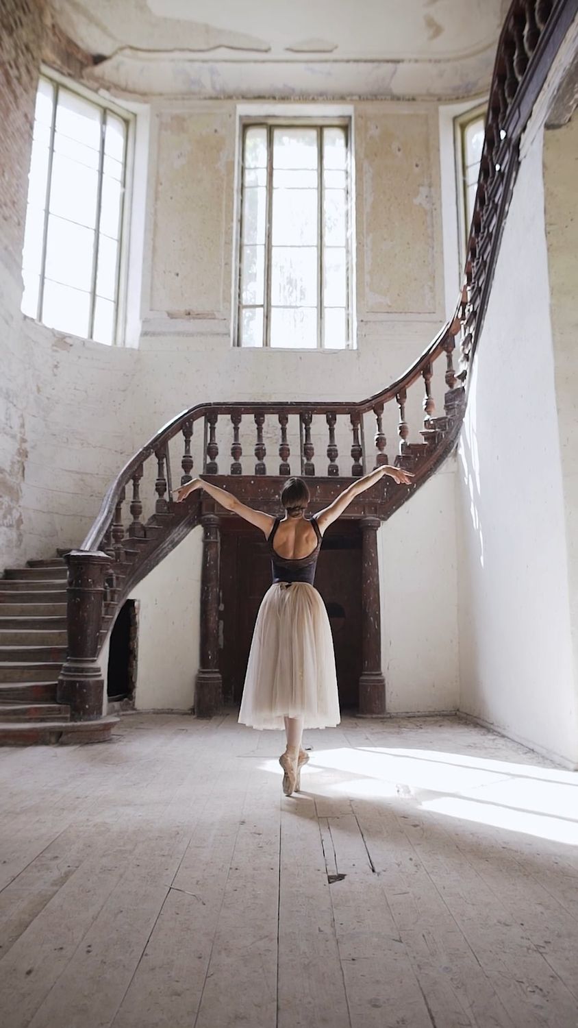 Woman Dancing a Ballet Gracefully Free Stock Video Footage, Royalty ...