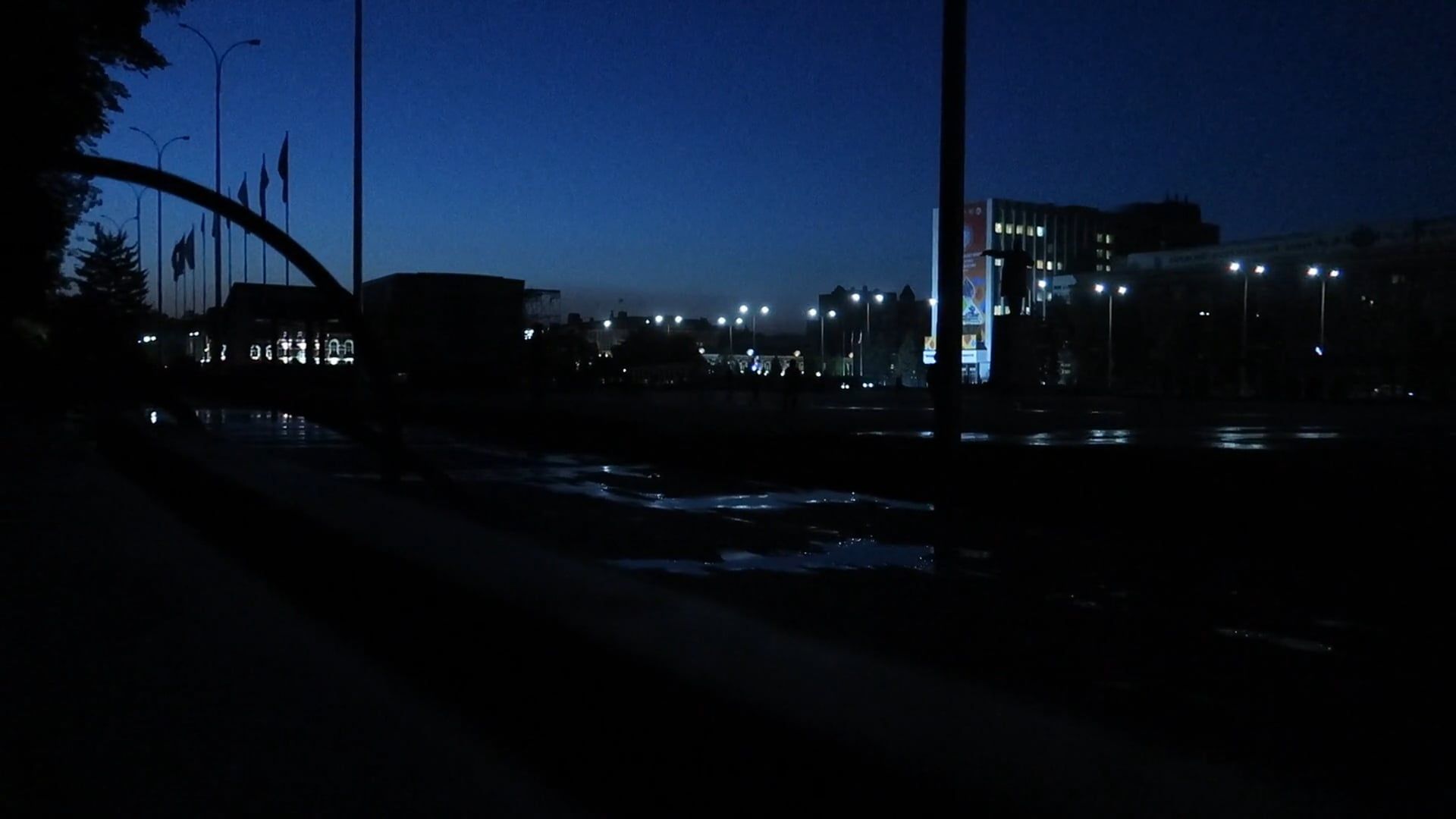 A Footage of City at Night Free Stock Video Footage, Royalty-Free 4K ...