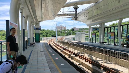 People at the Train Station