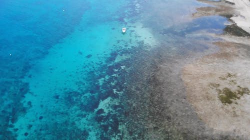 Drone Footage of Seascape Scenery