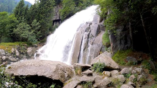 View of a Beautiful Waterfalls
