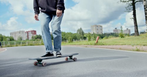 Man On A Skateboard