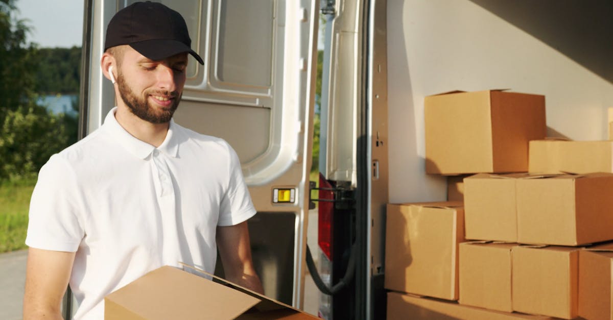 Man Loading Boxes into Van Free Stock Video Footage, Royalty-Free 4K ...