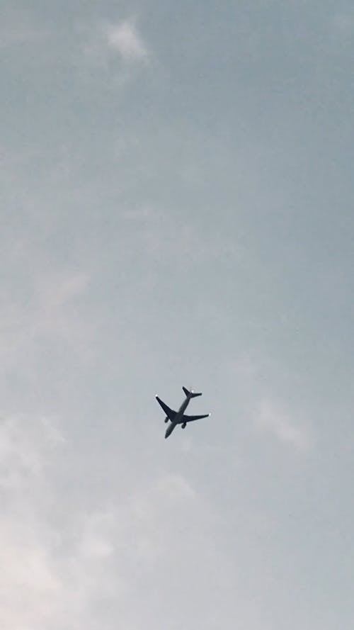 Plane Flying in the Air