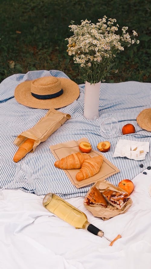 Food on the Picnic Blanket