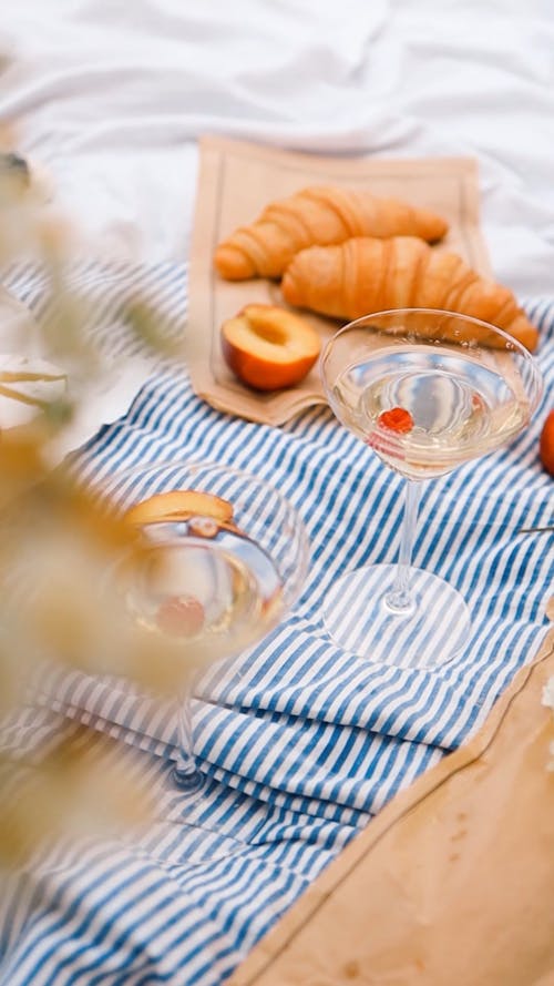 Food on the Picnic Blanket