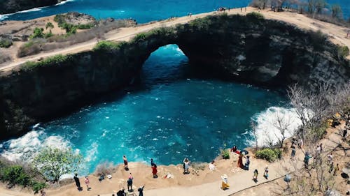 Bird's Eye View Video Of Beautiful Ocean During Daytime