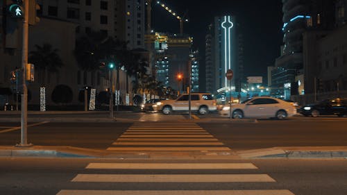 Busy Street of a City