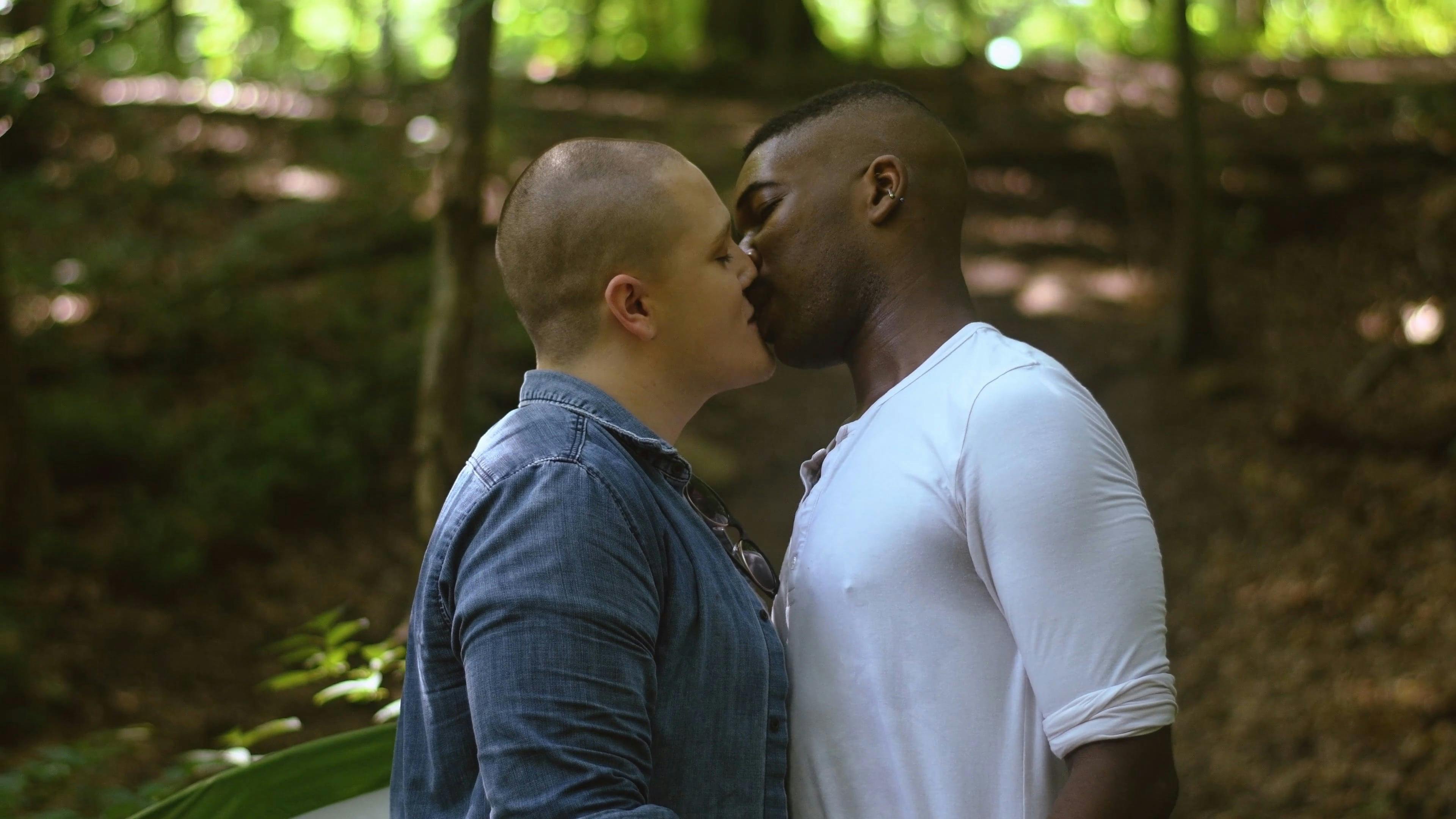 Two Guys Kissing in the Woods Free Stock Video Footage, Royalty-Free 4K &  HD Video Clip