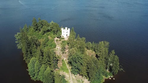 Drone Footage of an Island