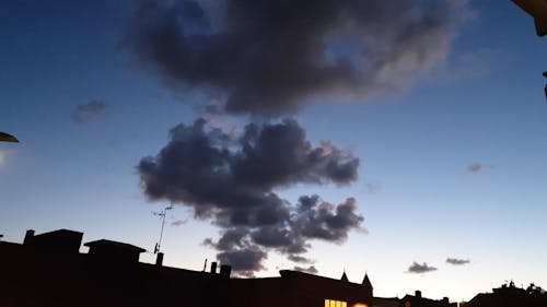 Time Lapse Footage of Clouds