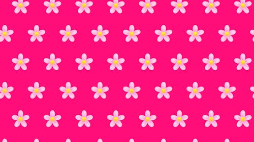 Animated Video of Flowers