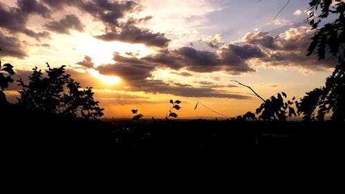 Time-Lapse Video of Sunset