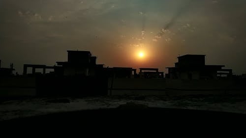 Time Lapse Of Sunset