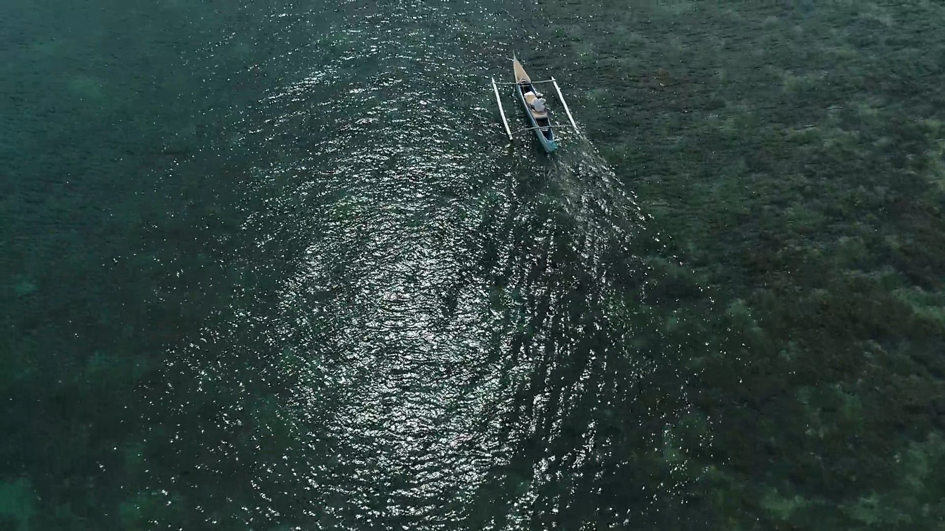 Drone Footage of a Motorboat Free Stock Video Footage, Royalty-Free 4K ...