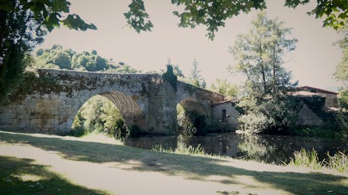 Footage of an Old Bridge